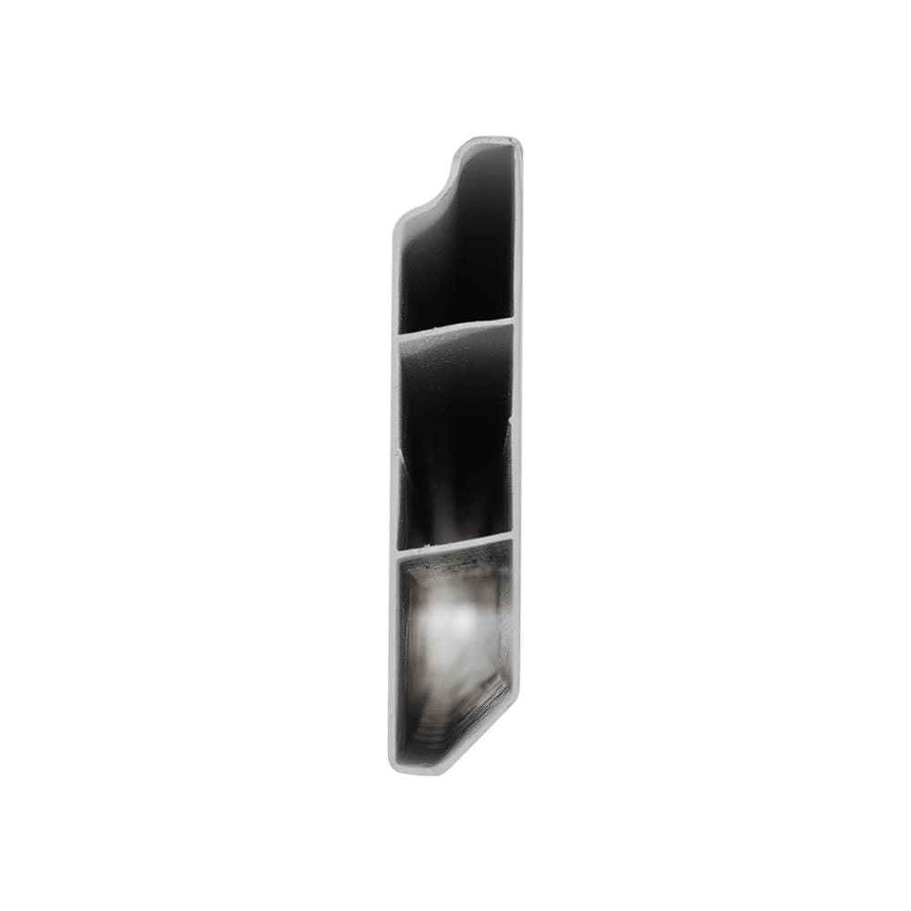 บัวพื้น UPVC HOFFEN 9.8X240X2ซม. สีขาว
