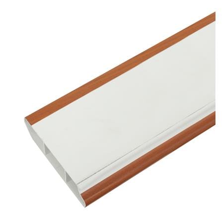 บัวพื้น UPVC HOFFEN 9.8X240X2 ซม. สีเชอร์รี่_2