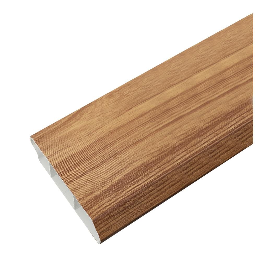บัวพื้น UPVC HOFFEN 9.8X240X2ซม. สีไวท์โอ๊ค