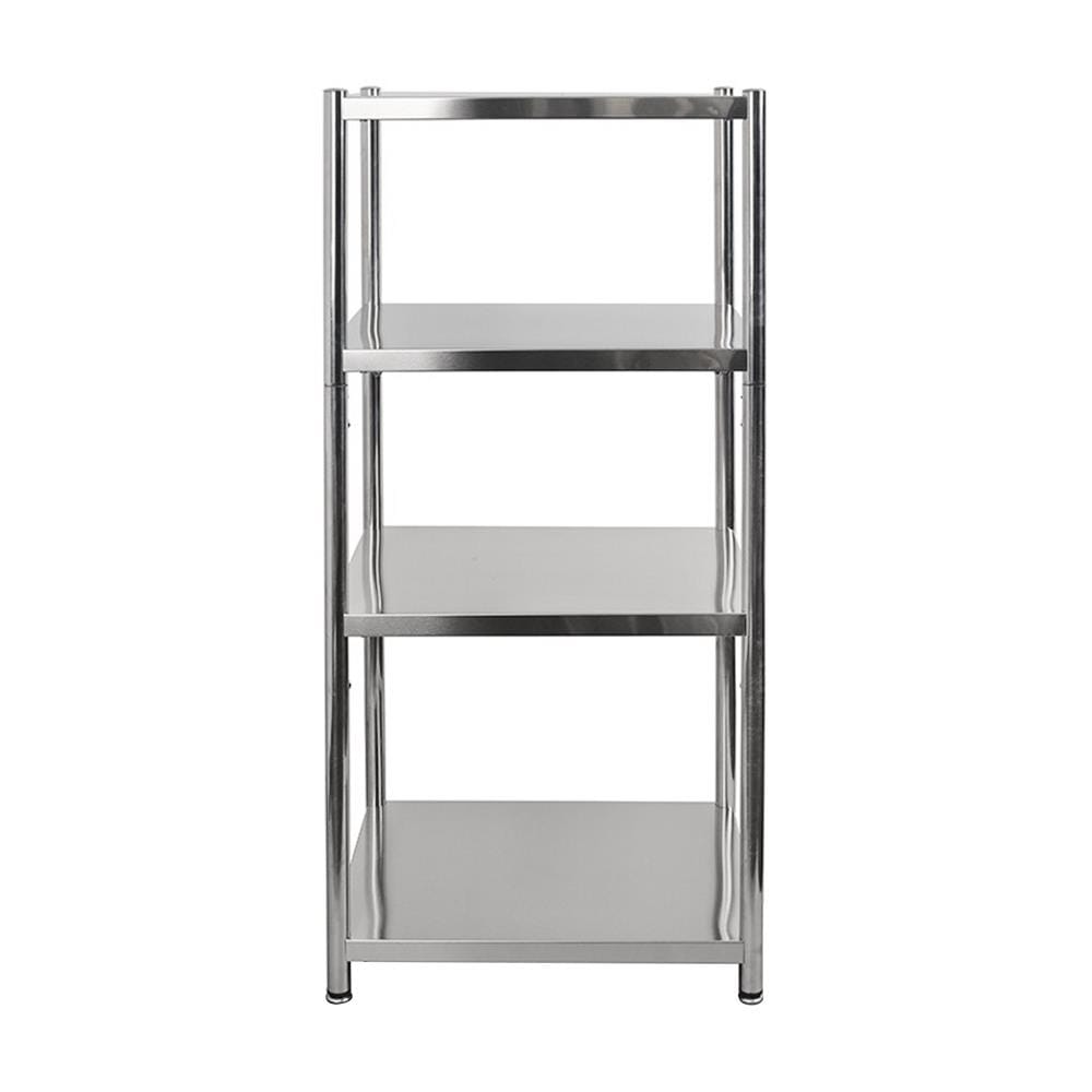 ชั้นวางของสเตนเลส 4 ชั้น STACKO SPACE 45x38x100 ซม. สีสเตนเลส