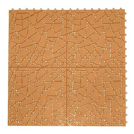 แผ่นกันลื่น ME LIVING DIAMOND 27.5X27.5 ซม. สีน้ำตาลอ่อน_1