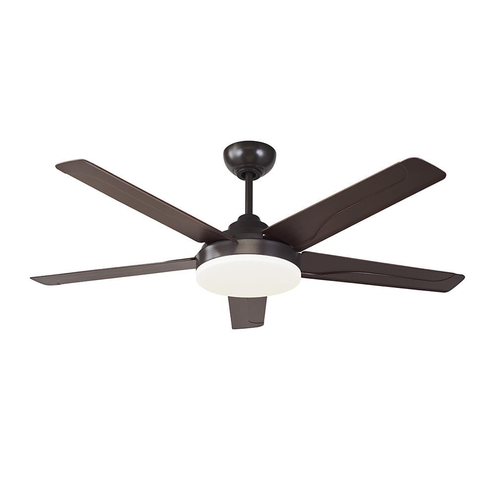 พัดลมโคมไฟ WINFAVOUR TC48 WF552C 52 นิ้ว สีน้ำตาล 1 หัว