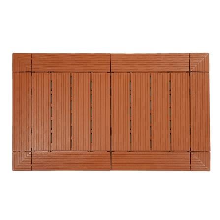 แผ่นกันลื่น HOME LIVING STYLE SHUTTER 45x75 ซม. สีน้ำตาลเข้ม