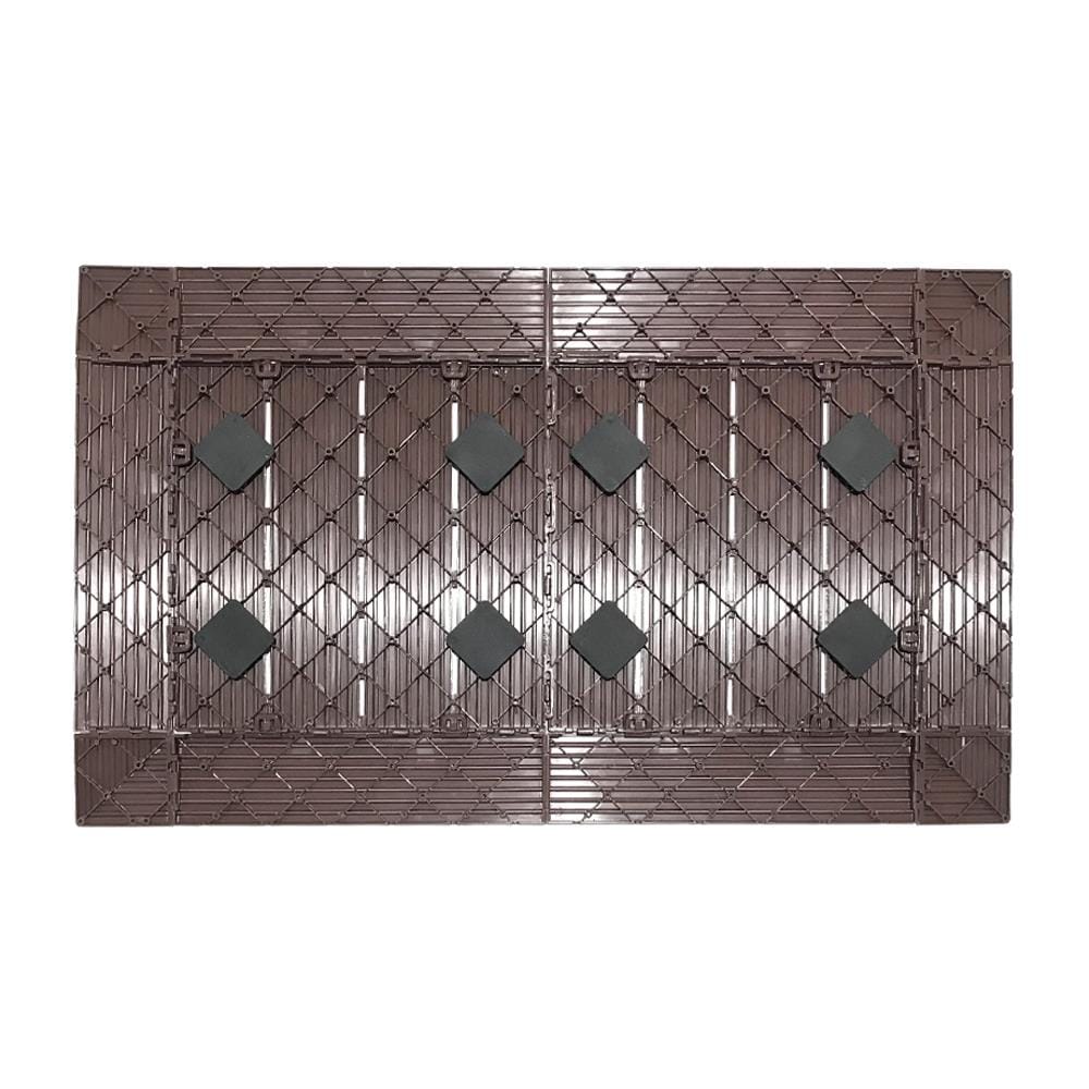แผ่นกันลื่น HOME LIVING STYLE SHUTTER 45x75 ซม. สีโอ๊ค