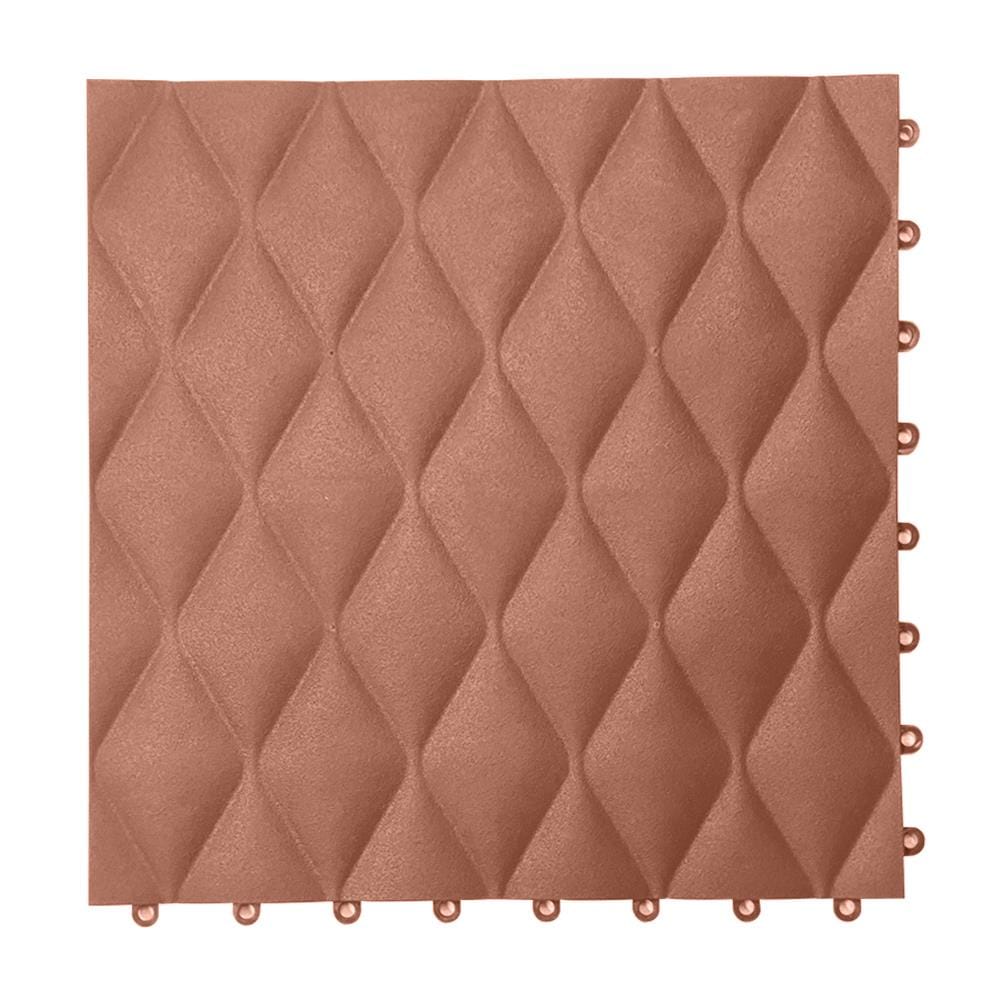 แผ่นกันลื่น HOME LIVING STYLE ELLA 27.5X27.5 ซม. สีน้ำตาลเข้ม
