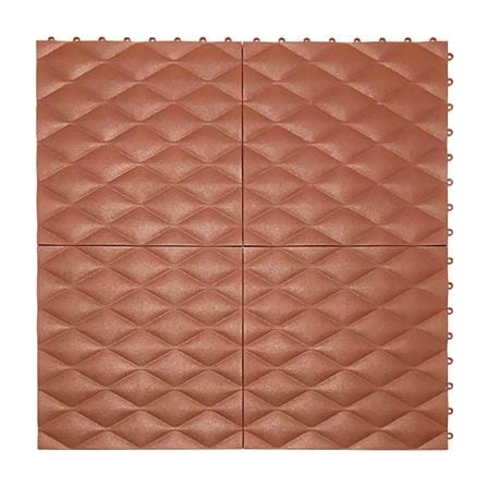 แผ่นกันลื่น HOME LIVING STYLE ELLA 27.5X27.5 ซม. สีน้ำตาลเข้ม_1