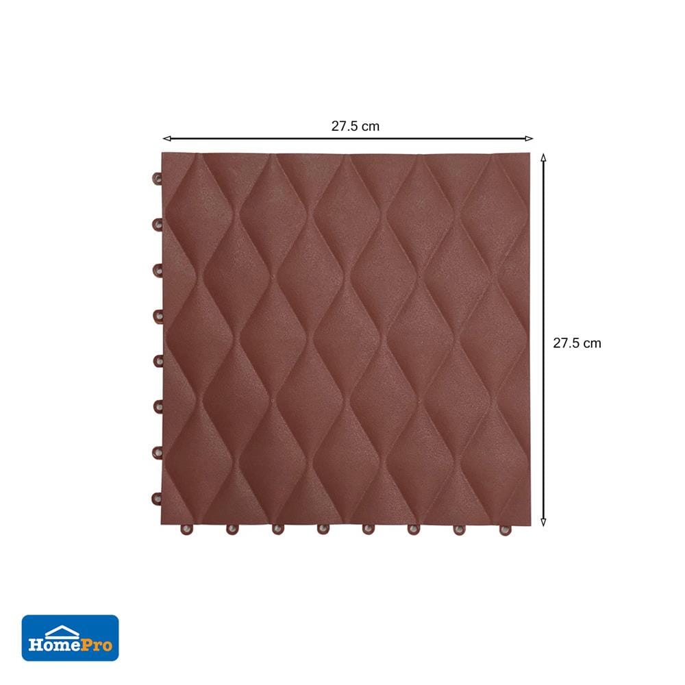 แผ่นกันลื่น HOME LIVING STYLE ELLA 27.5X27.5 ซม. สีโอ๊ค