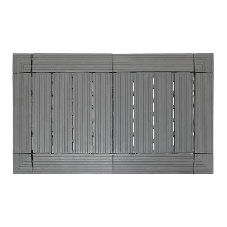 แผ่นกันลื่น HOME LIVING STYLE SHUTTER 45x75 ซม. สีเทา_0