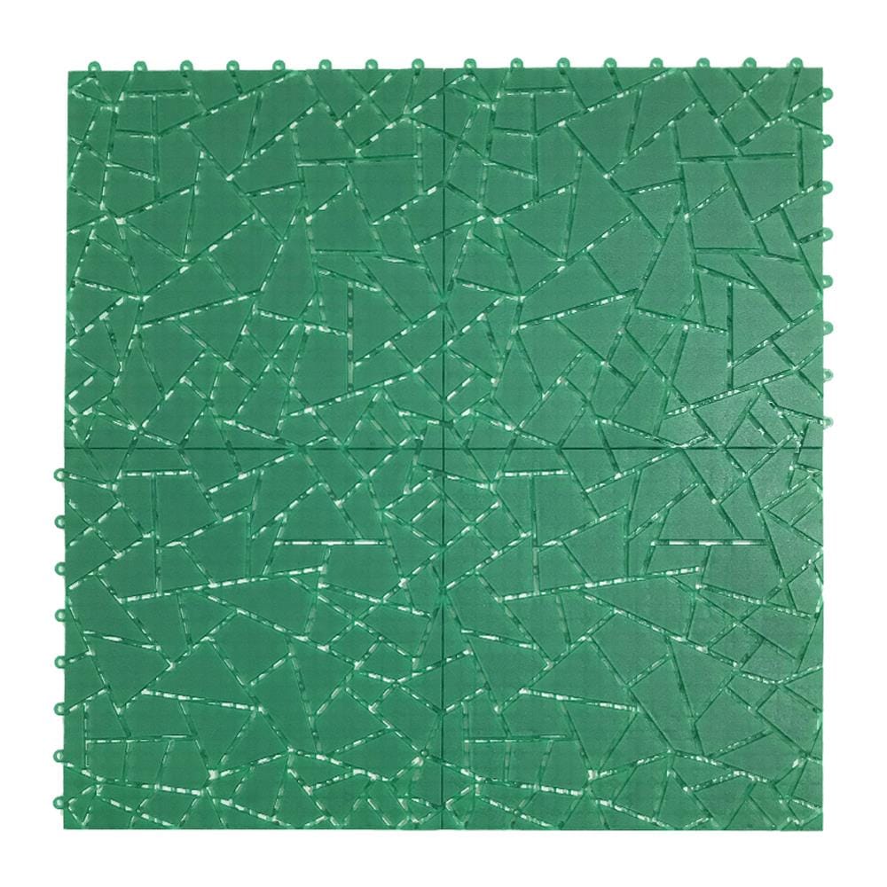 แผ่นกันลื่น ME LIVING DIAMOND 27.5X27.5 ซม. สีเขียว