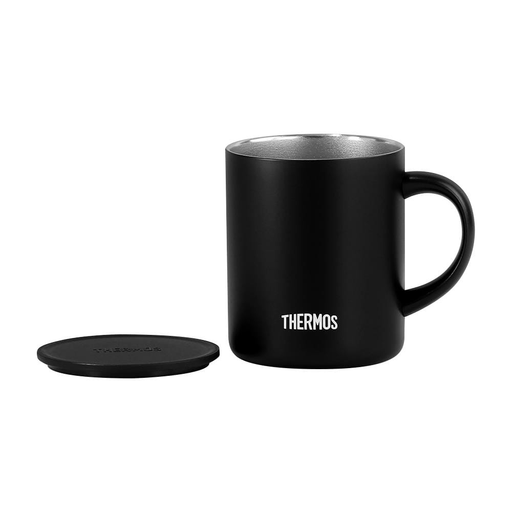 ถ้วยน้ำสุญญากาศพร้อมฝา THERMOS JDG-350C 350 มล. สีดำ