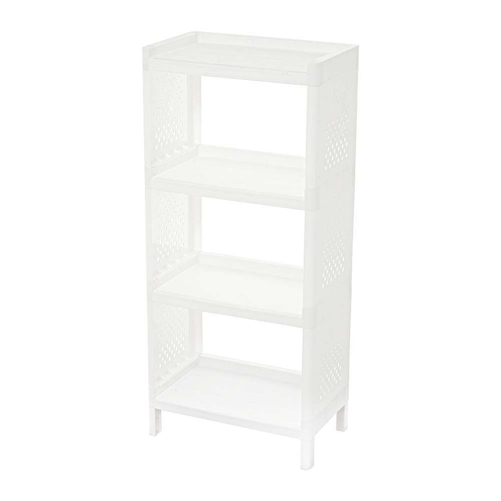 ชั้นวางของ 4 ชั้น STACKO MONO 48x30x107 ซม. สีขาว