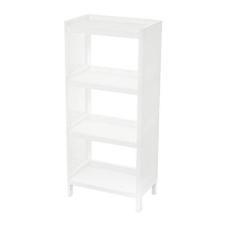 ชั้นวางของ 4 ชั้น STACKO MONO 48x30x107 ซม. สีขาว_0