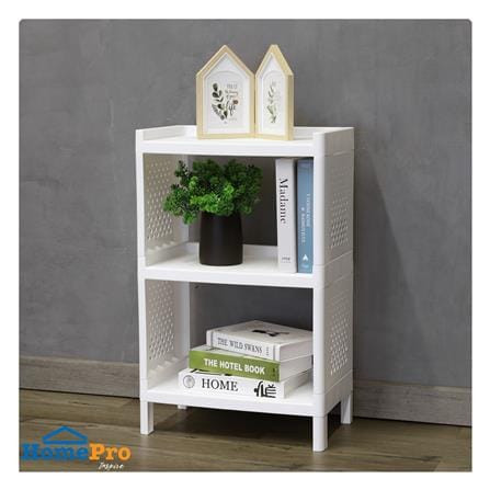 ชั้นวางของ 3 ชั้น STACKO MONO 48x30x76 ซม. สีขาว_2