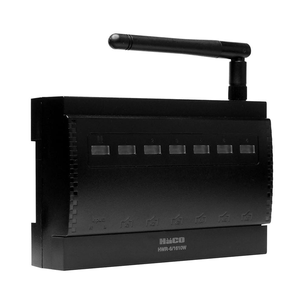 ตัวควบคุมรับสัญญาณ 6 วงจร WIFI HACO HWR-6/1610W