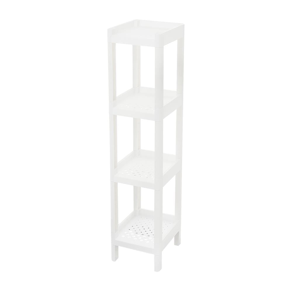 ชั้นวางของแคบ 4 ชั้น STACKO MONO 24x30x107 ซม. สีขาว