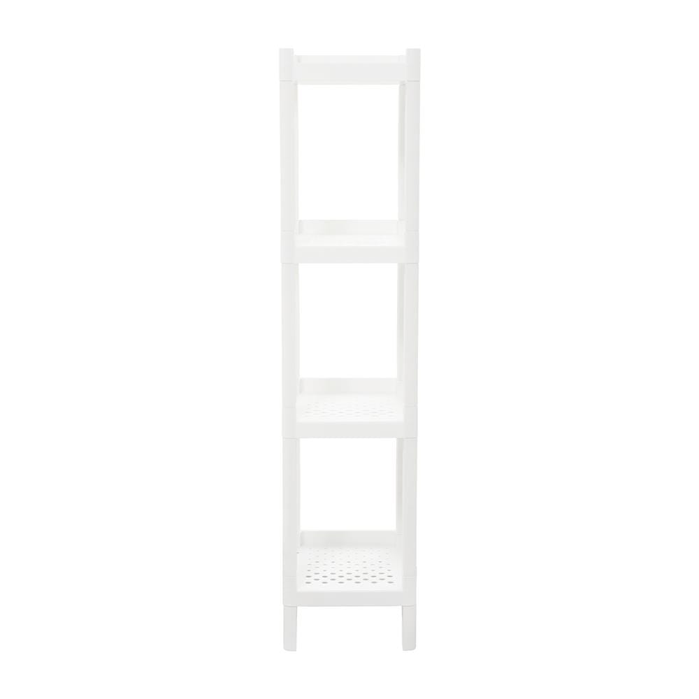 ชั้นวางของแคบ 4 ชั้น STACKO MONO 24x30x107 ซม. สีขาว