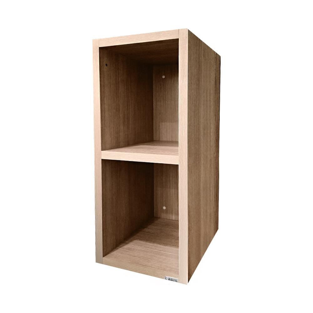 ตู้จบมุมสี่เหลี่ยม UPVC CABIN FURRY 25x60 ซม. สี NATURAL OAK