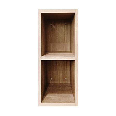 ตู้จบมุมสี่เหลี่ยม UPVC CABIN FURRY 25x60 ซม. สี N...