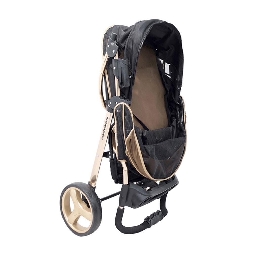 รถเข็น Ibiyaya Monarch Premium Pet Jogger Luxury Gold