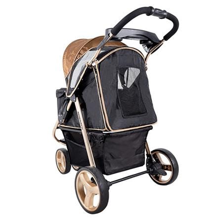 รถเข็น Ibiyaya Monarch Premium Pet Jogger Luxury Gold_2