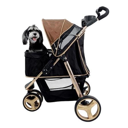รถเข็น Ibiyaya Monarch Premium Pet Jogger Luxury Gold_4