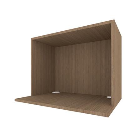 ตู้แขวนไมโครเวฟ PARAZZO ENZO 60x45 ซม. สีช็อกโกแลต_1