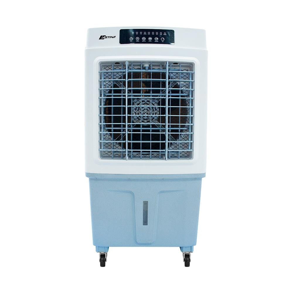 พัดลมไอเย็น ASTINA AC020B สีขาว/ฟ้า