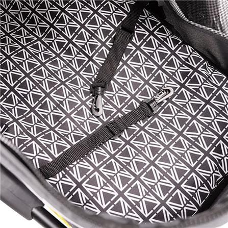 รถเข็น Ibiyaya Cloud9 pet stroller mustard yellow_2