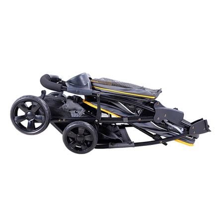 รถเข็น Ibiyaya Cloud9 pet stroller mustard yellow_6