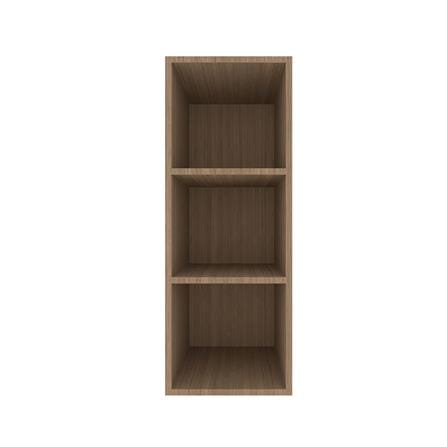 ตู้จบมุมสี่เหลี่ยม PARAZZO ENZO 30x80x30 ซม. สีช็อกโกแลต_0