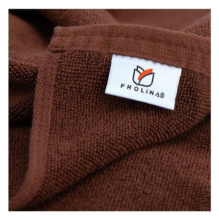 ผ้าขนหนู FROLINA GRACE 15x30 นิ้ว สี BROWN_3