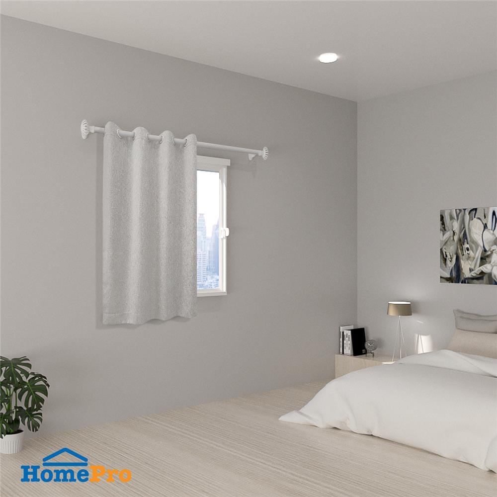 ผ้าม่าน EYELET HOME LIVING STYLE PALE UV 135X160 ซม. สีเทา