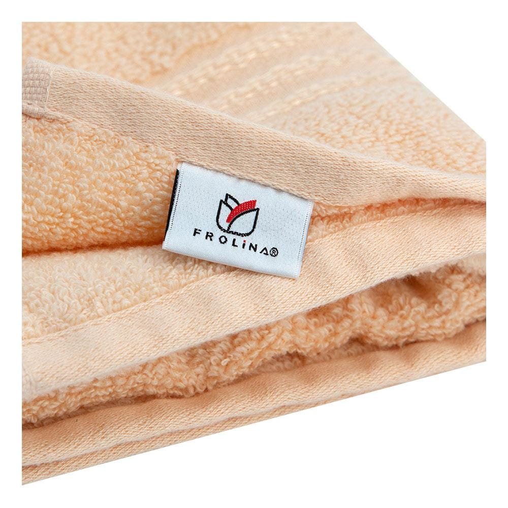 ผ้าขนหนู FROLINA ECO SOFT 15x31 นิ้ว สีส้ม
