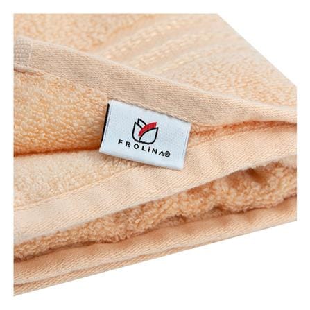 ผ้าขนหนู FROLINA ECO SOFT 15x31 นิ้ว สีส้ม_3