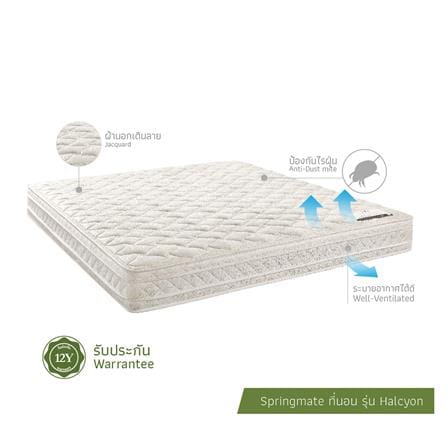 ที่นอนสปริง 5 ฟุต SPRINGMATE รุ่น HALCYON_3