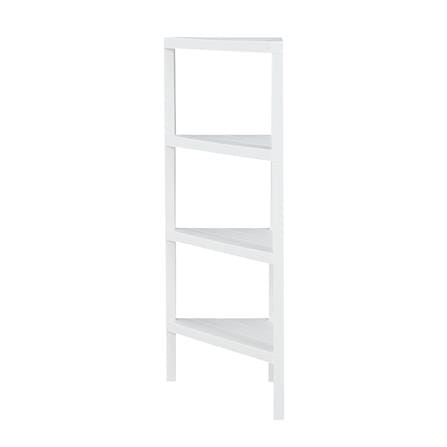 ชั้นวางของเข้ามุม 4 ชั้น STACKO BRICK 46.5x33x100 ซม. สีขาว_0