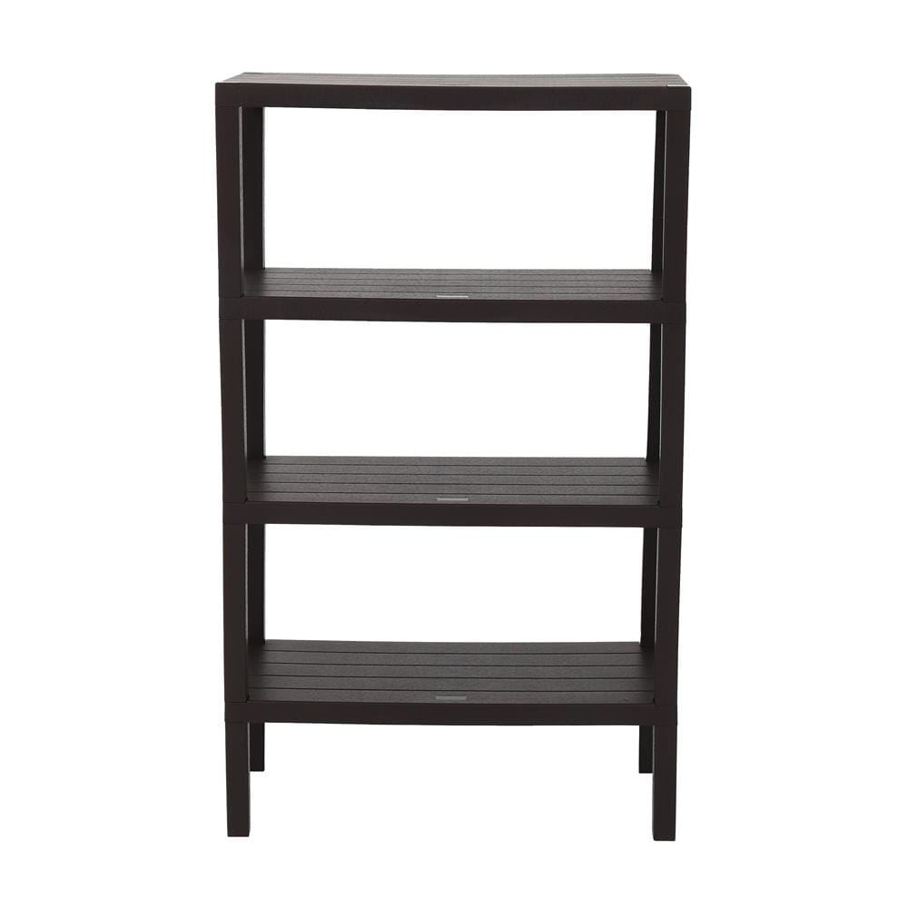 ชั้นวางของ 4 ชั้น STACKO BRICK 30x60x100 ซม. สีน้ำตาล