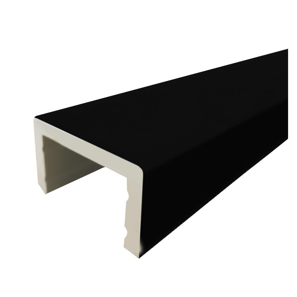ธรณีเทียม BATHROOM DESIGN BD-ST-SIN10(BL) 8x250x5 ซม. สีดำ