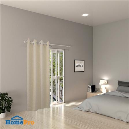 ผ้าม่าน EYELET HOME LIVING STYLE PALE UV 135X220 ซม. สีครีม_6
