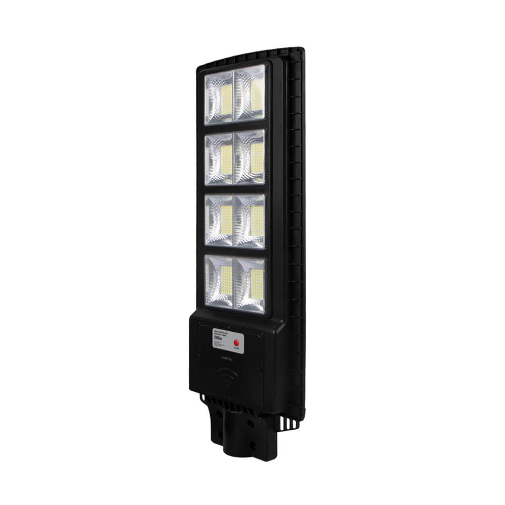 ไฟถนน SOLAR LAMPTAN SUNNY 200 วัตต์ DAYLIGHT สีดำ