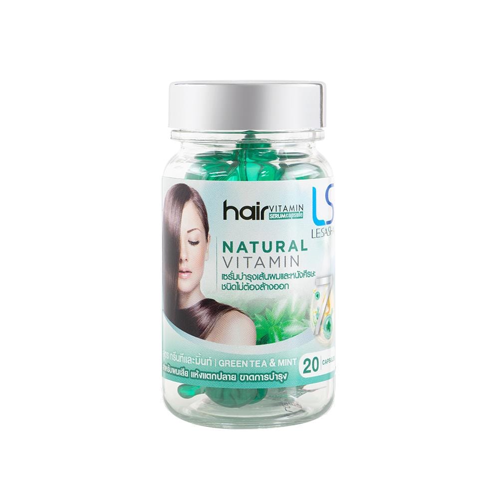 เซรั่มบำรุงผม LESASHA LS1435 GREEN TEA & MINT 20 แคปซูล