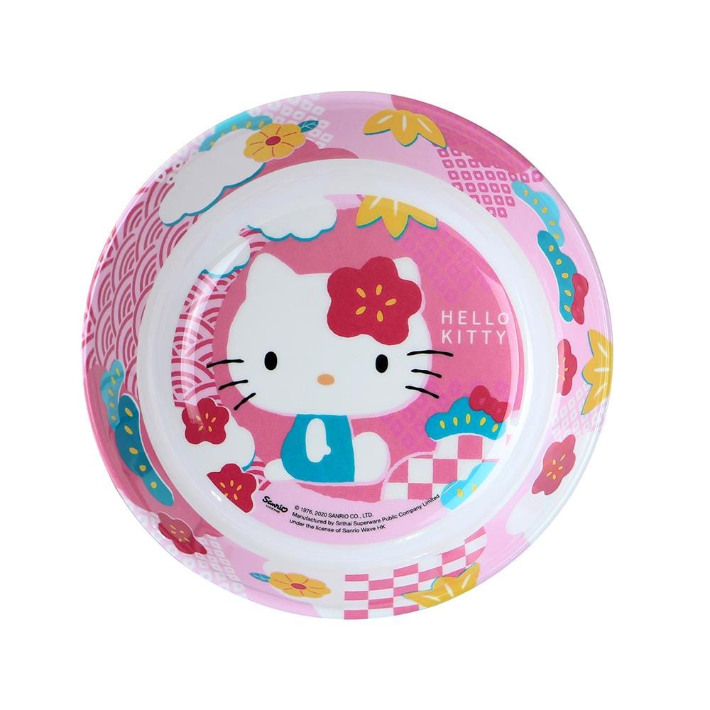 ชามเมลามีน 7.5" SUPERWARE KITTY FUJI