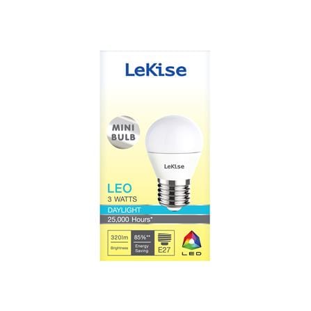 หลอด LED LEKISE B45 LEO 3 วัตต์ DAYLIGHT E27_2