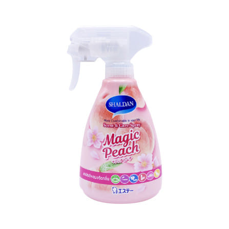 สเปรย์ขจัดกลิ่น SHALDAN 380 มล. MAGIC PEACH_0