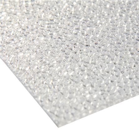 แผ่นโปร่งแสง งานฝ้า ผิวส้ม SUNSHIELD 1.5 มม. 0.6X0.6 ม. สีใส_1