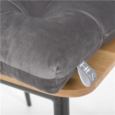 เบาะรองนั่ง HOME LIVING STYLE FINE 17x20 นิ้ว สีเทา_2
