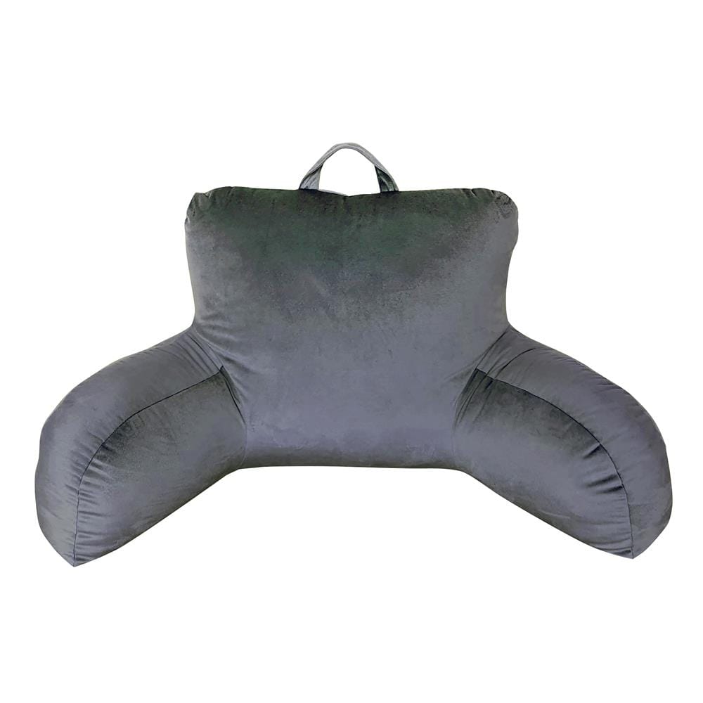 เบาะรองหลัง HOME LIVING STYLE FUR 18x29 นิ้ว สีเทา