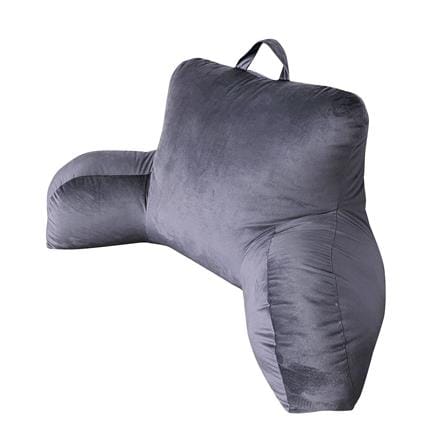เบาะรองหลัง HOME LIVING STYLE FUR 18x29 นิ้ว สีเทา_1