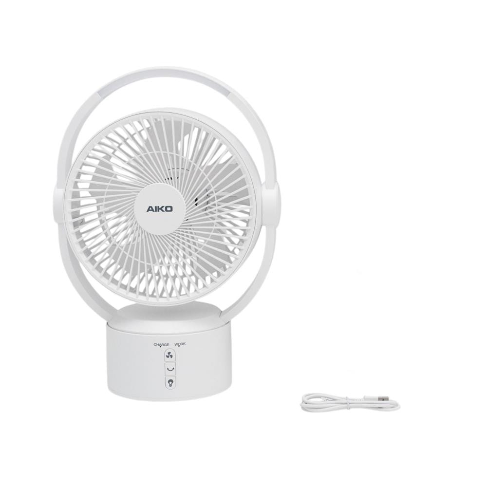 พัดลมพกพา 9 นิ้ว AIKO KN-L2819-WH สีขาว