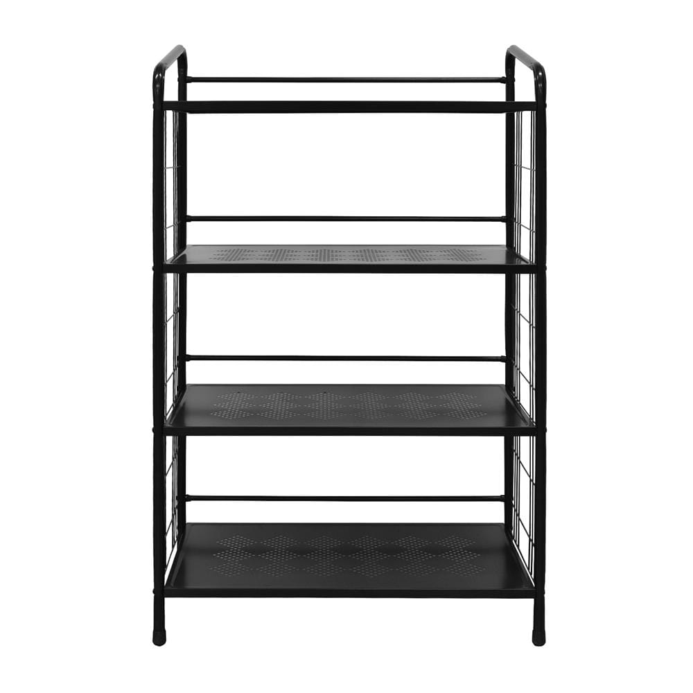 ชั้นวางของ 4 ชั้น ME LIVING RACK 75x41x124 ซม. สีดำ